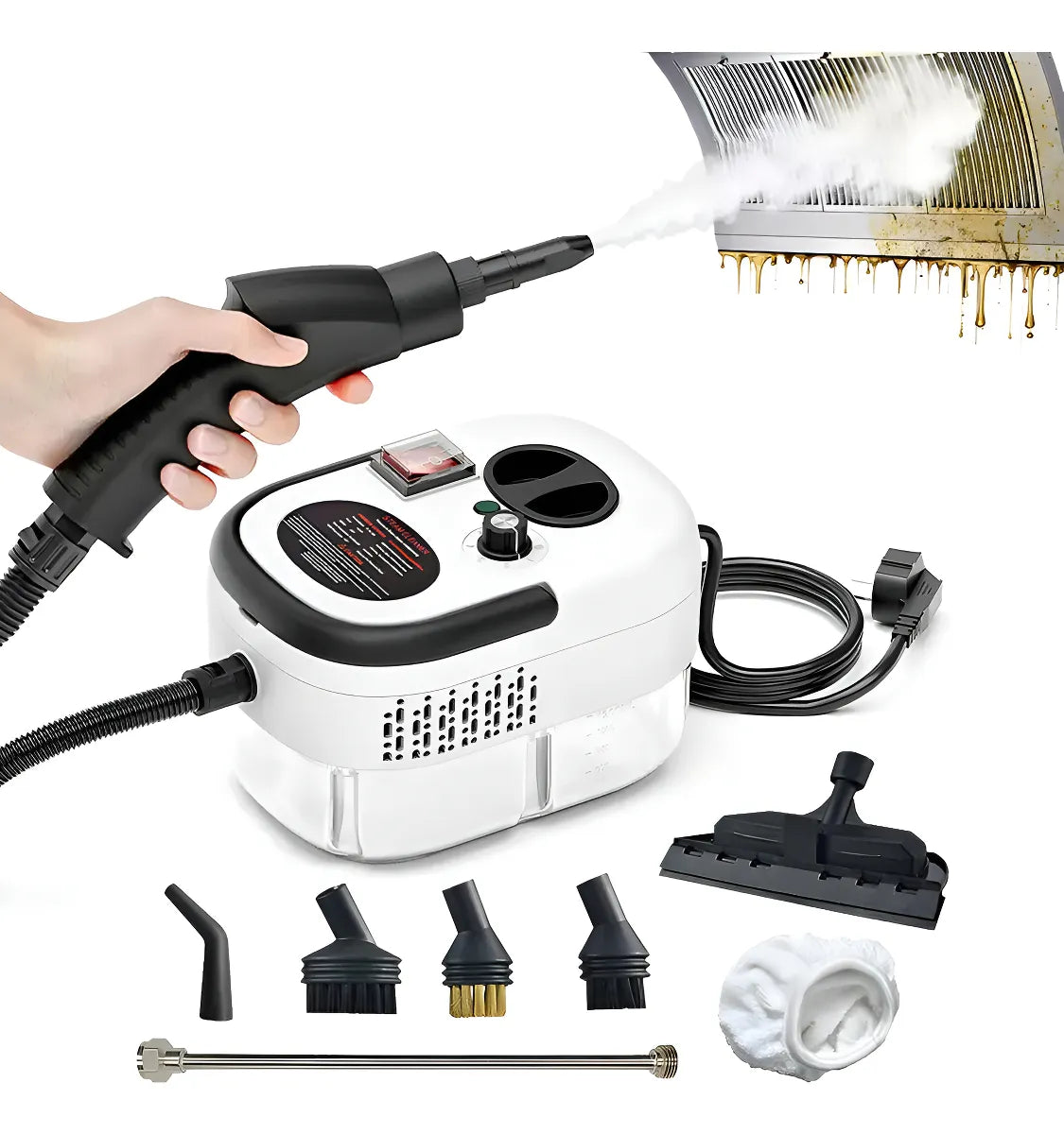 LIMPIADOR A VAPOR 2500W TURBO POWER