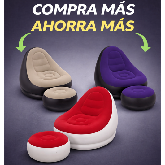 ¿Cansado de muebles incómodos, caros y que ocupan demasiado espacio?