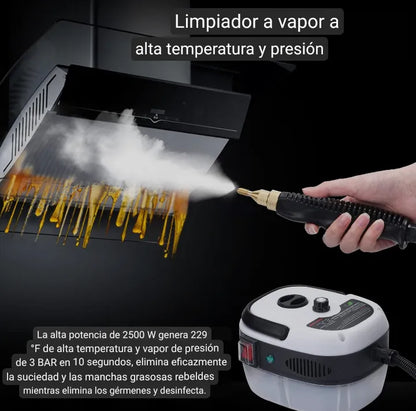 LIMPIADOR A VAPOR 2500W TURBO POWER