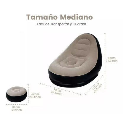 ¿Cansado de muebles incómodos, caros y que ocupan demasiado espacio?