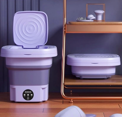 NUEVA MINI LAVADORA PORTÁTIL PLEGABLE.