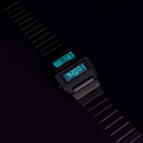 Neon X2370 color negro — reloj digital doble pantalla